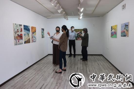 展览现场| 日本藏家在展览现场